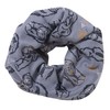 People_Wear_Organic Wende-Schlauchschal Grizzly-Bär/Fell in rauchblau