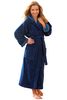 Morgenstern Kinderbademantel weich und leicht, Dave, marine blau