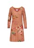 Pip_Studio Nachthemd Langarm in Rosa mit Tokyo Bouquet Design